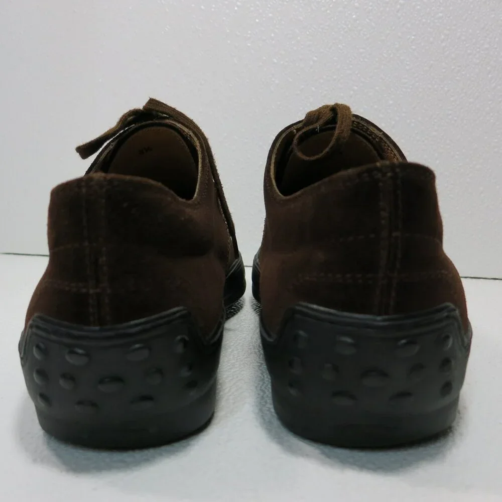 Tod's 8.5 Suede Leather Casual Oxfords Shoe Men's Footwear Zapatos Kutsu 9.5